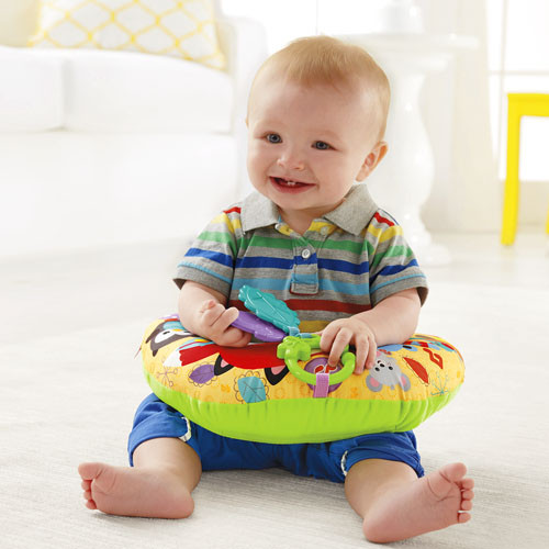 FISHER PRICE:  Музыкальная массажная подушка для игр на животе
