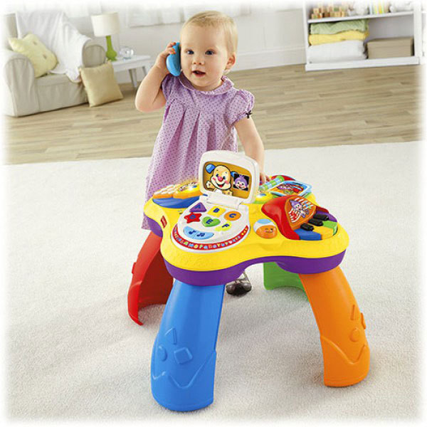 FISHER PRICE:Смейся и учись. Обучающий столик