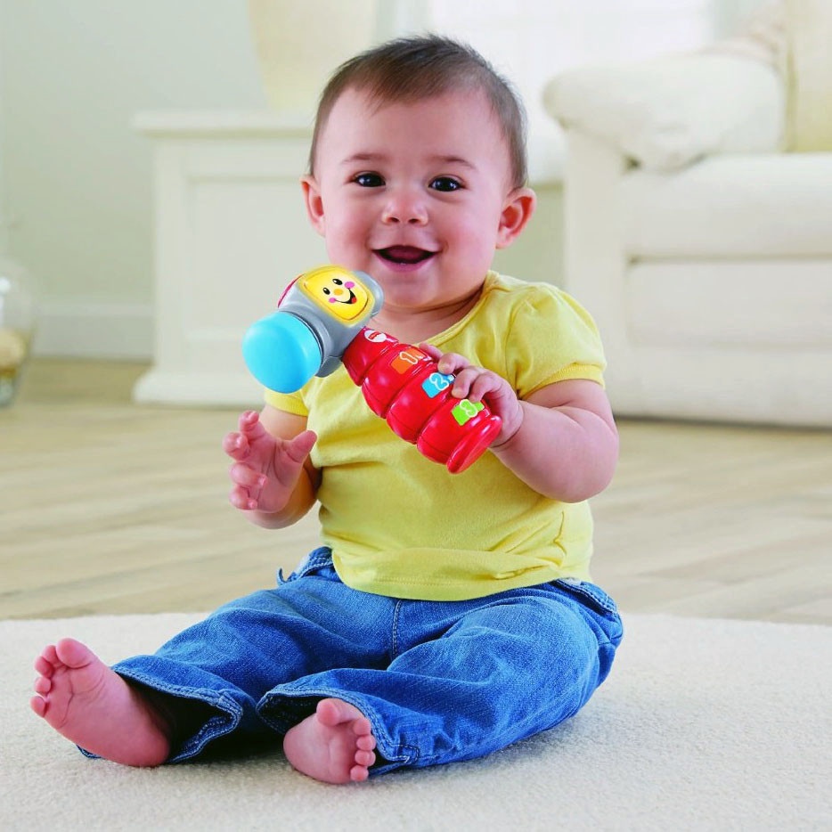 Fisher-Price Смейся и учись Обучающий молоточек