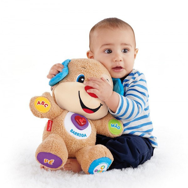 Игрушка развивающая Fisher Price "Смейся и учись" ученный щенок с технологией Smart Stages