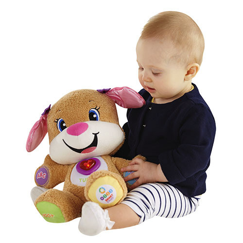 FISHER PRICE: СМЕЙСЯ И УЧИСЬ, СЕСТРИЧКА УЧЕННОГО ЩЕНКА С ТЕХНОЛОГИЕЙ SMART STAGES