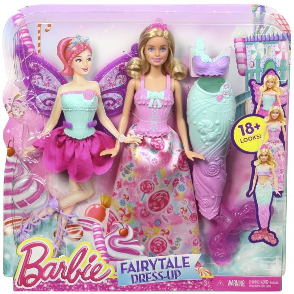 Кукла Barbie Сказочные превращения 3 в 1