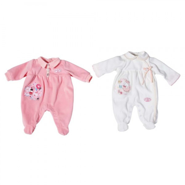 Одежда для интерактивной куклы Zapf Creation Baby Annabell 792-940 Комбинезоны, 2 асс., веш.