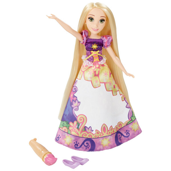 Hasbro Disney Princess Принцесса Рапунцель в в юбке с проявляющимся принтом