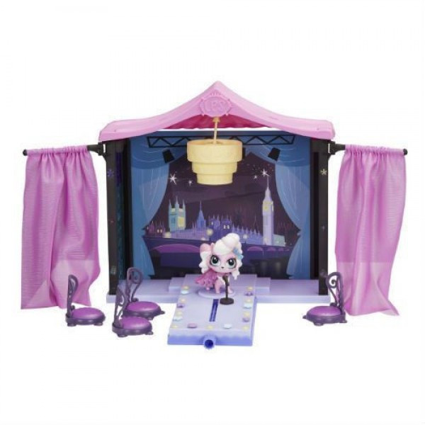 Littlest Pet Shop Игровой набор LPS Стильный подиум для показа мод