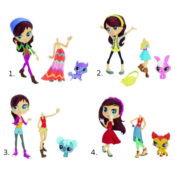 Littlest Pet Shop Кукла Модница Блайс и зверюшка (в ассорт.)