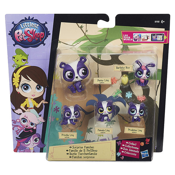 Littlest Pet Shop Игровой набор "Большая семейка" (в ассорт.)