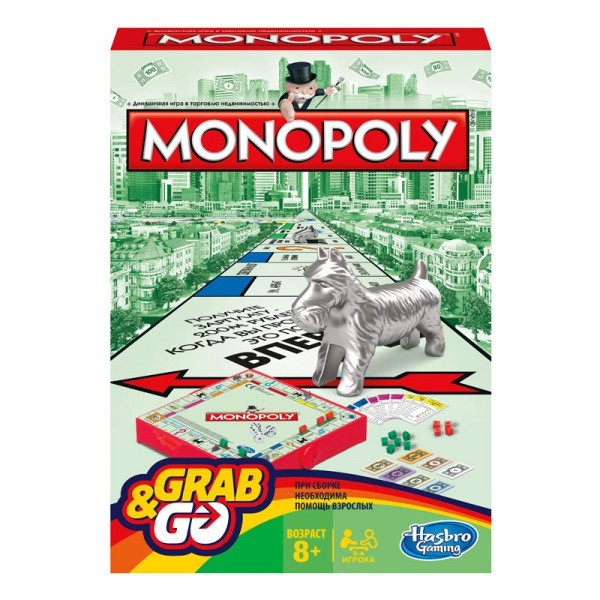 Настольная игра "Монополия" дорожная версия
