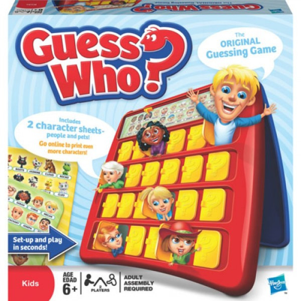 Настольная игра Guess who? "Угадай кто?"