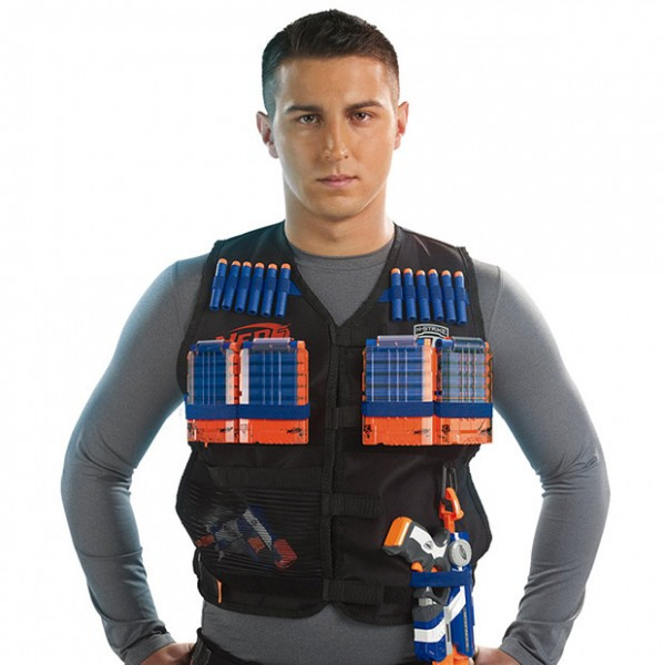 A0250 NERF (НЕРФ) Жилет Элит Агента со стрелами и обоймами