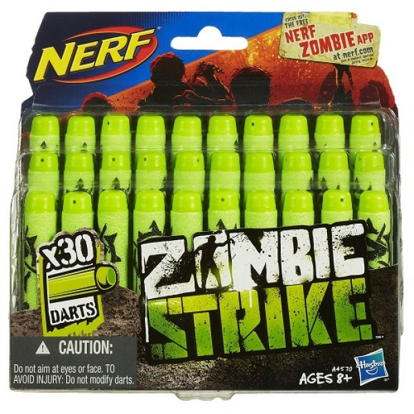 NERF (НЕРФ) Комплект стрел Зомби Страйк 30 шт
