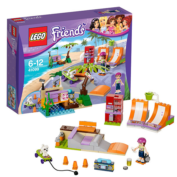 LEGO Подружки 41099 Скейт-парк Хартлейк сити