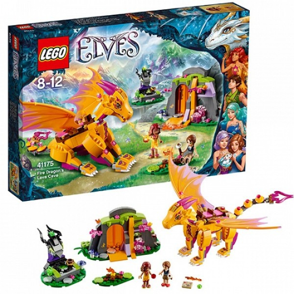 LEGO Эльфы 41175 Лавовая пещера дракона огня