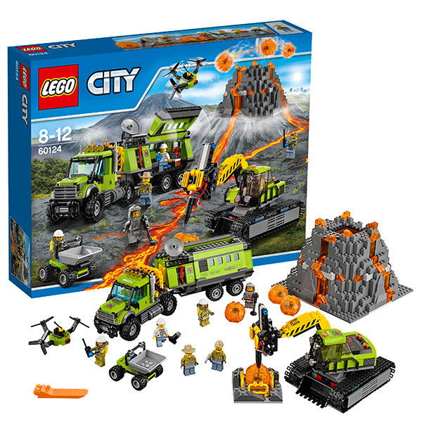 Lego City 60124 База исследователей вулканов