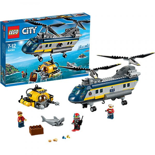 LEGO Город 60093 Вертолет исследователей моря