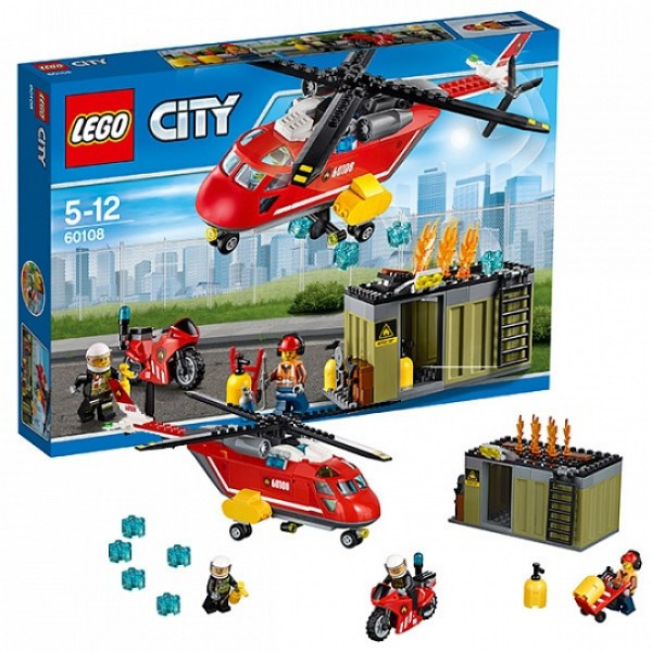 LEGO Город 60108 Пожарная команда быстрого реагирования