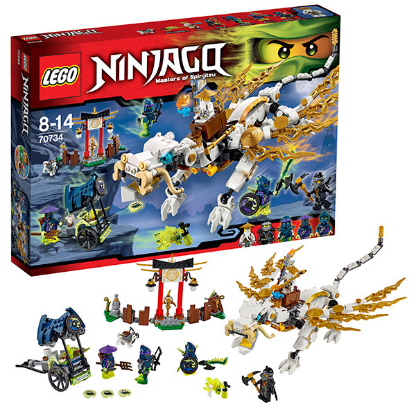 LEGO Ниндзяго 70734 Дракон Сэнсэя Ву