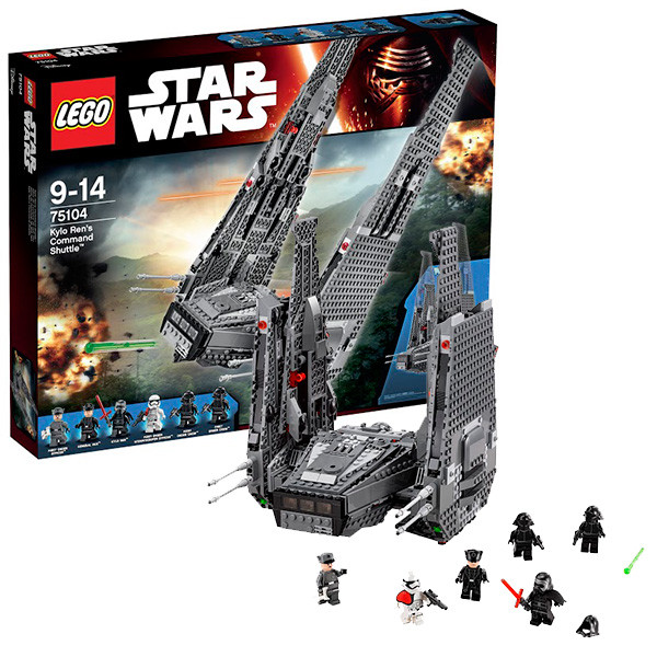 LEGO Звездные войны 75104 Командный шаттл Кайло Рена