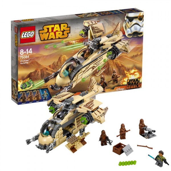 LEGO Звездные войны 75084 Боевой корабль Вуки
