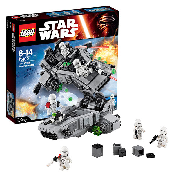 LEGO Звездные войны 75100 Снежный спидер Первого Ордена