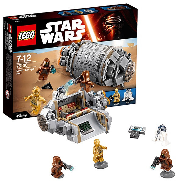 Lego Звездные Войны 75136 Спасательная капсула дроидов