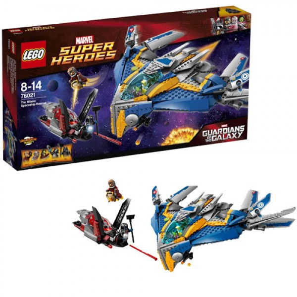 LEGO  Супер Герои 76021 Спасение космического корабля Милано™