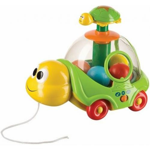 Музыкальная каталка-юла Happy Baby IQ-Turtle