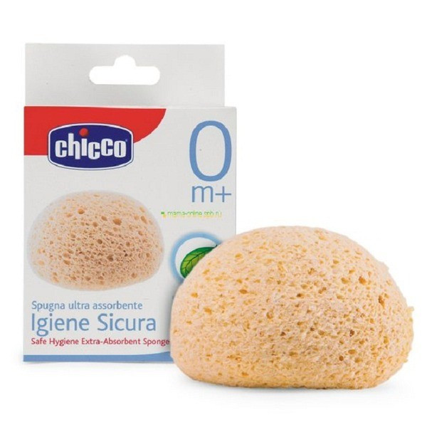 Chicco: Натуральная губка из целлюлозы