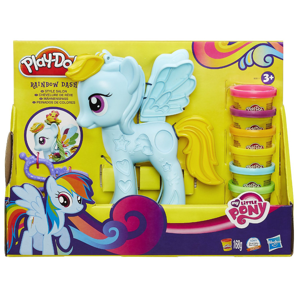 Play-Doh Игровой набор "Стильный салон Рэйнбоу Дэш"