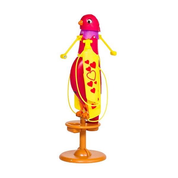 Zippi Pets Интерактивная летающая птичка (Красная)