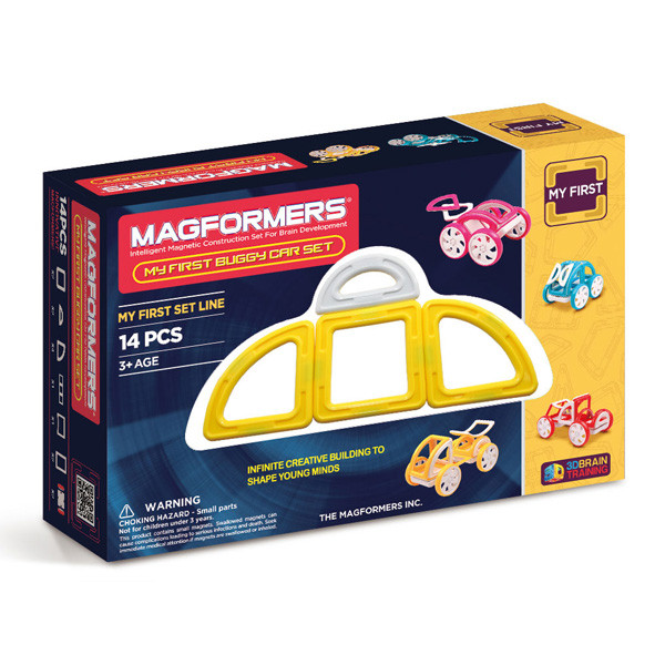 Magformers My First Buggy Car Set - Yellow Магнитный конструктор Магформерс