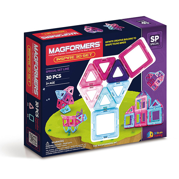 Magformers Pastelle 30 Магнитный конструктор Магформерс