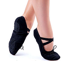 Балетки для танцев Rivage Line черные