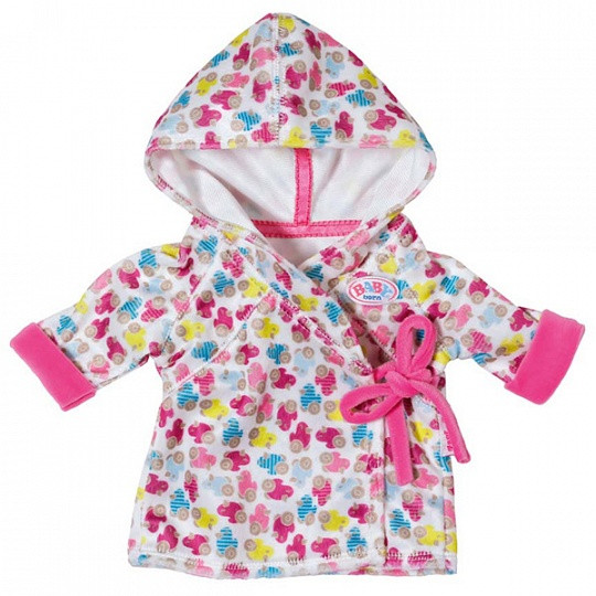 Игрушка BABY born Одежда Халат с капюшоном, веш.