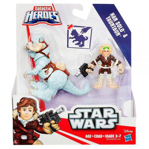 Игрушка ГЕРОИ СТАР ВОРС: Фигурка Дэлюкс и транспортное средство