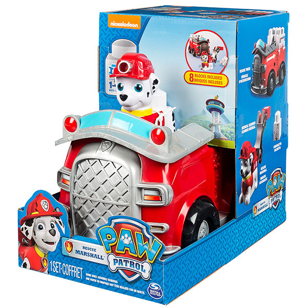 Конструктор Paw Patrol, грузовик Маршала Щенячий патруль