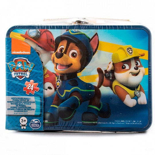Игра Spinmaster голографический пазл Щенячий Патруль, 24 элемента