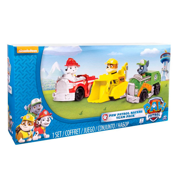 Игрушка Paw Patrol Набор из 3 маленьких машинок в ассортименте