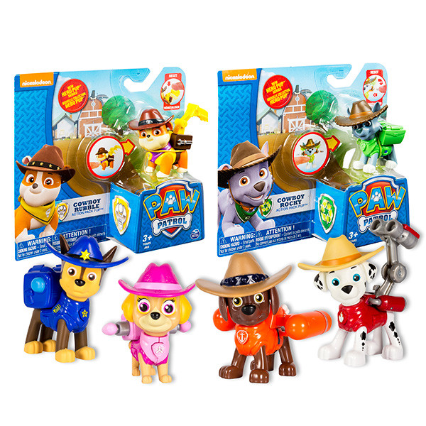 Игрушка Paw Patrol фигурка спасателя с рюкзаком-трансформером в ассортименте