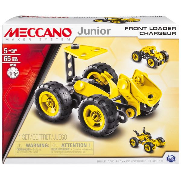 Игрушка Meccano Фронтальный погрузчик (3 модели)