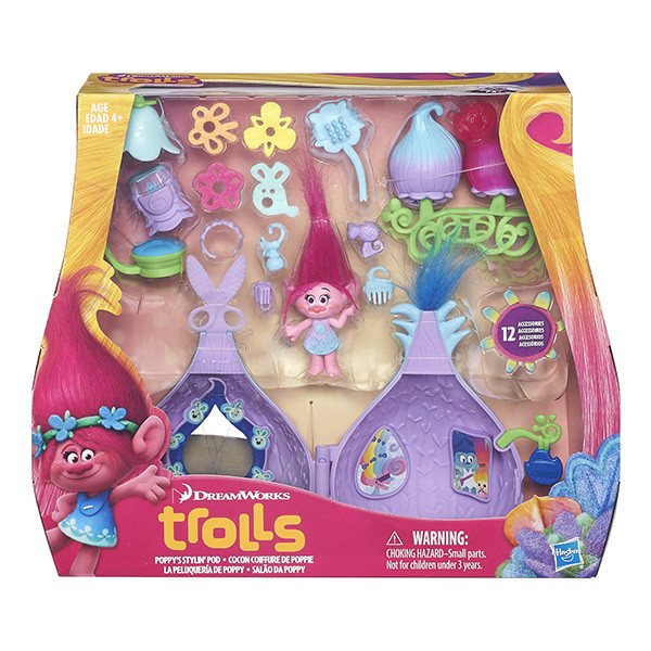 Игровой набор Hasbro Trolls Салон красоты Троллей
