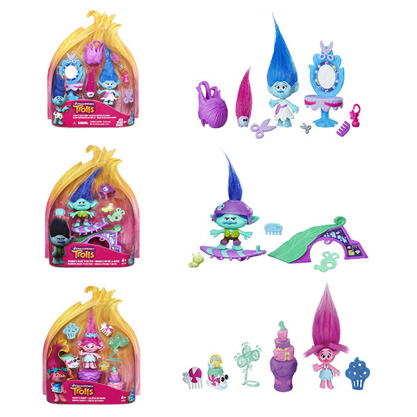 Игровой набор Hasbro Trolls тролли с аксессуарами в ассортименте