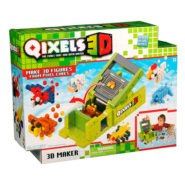 QIXELS 3D Набор для творчества  Машинка для создания 3D фигурок "3D Принтер"