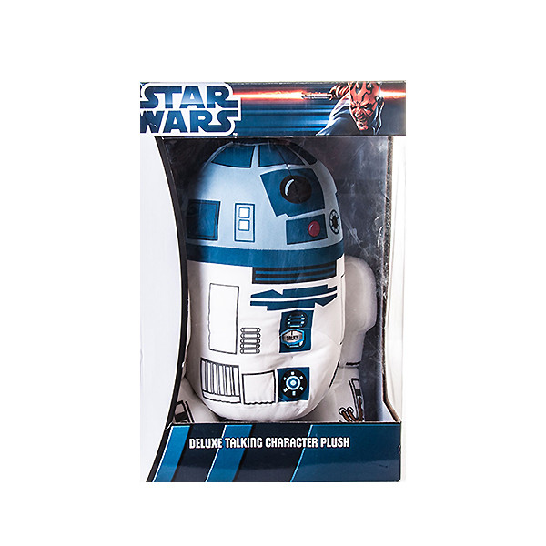 Игрушка StarWars Р2-Д2 плюшевый 38 см со звуком