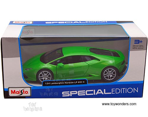 Модель коллекционная Maisto 31509 Lamborghini Huracan LP610-4 1:24, Special Edition, открывающиеся двери, багажник и капот, 2 цвета в асс.,