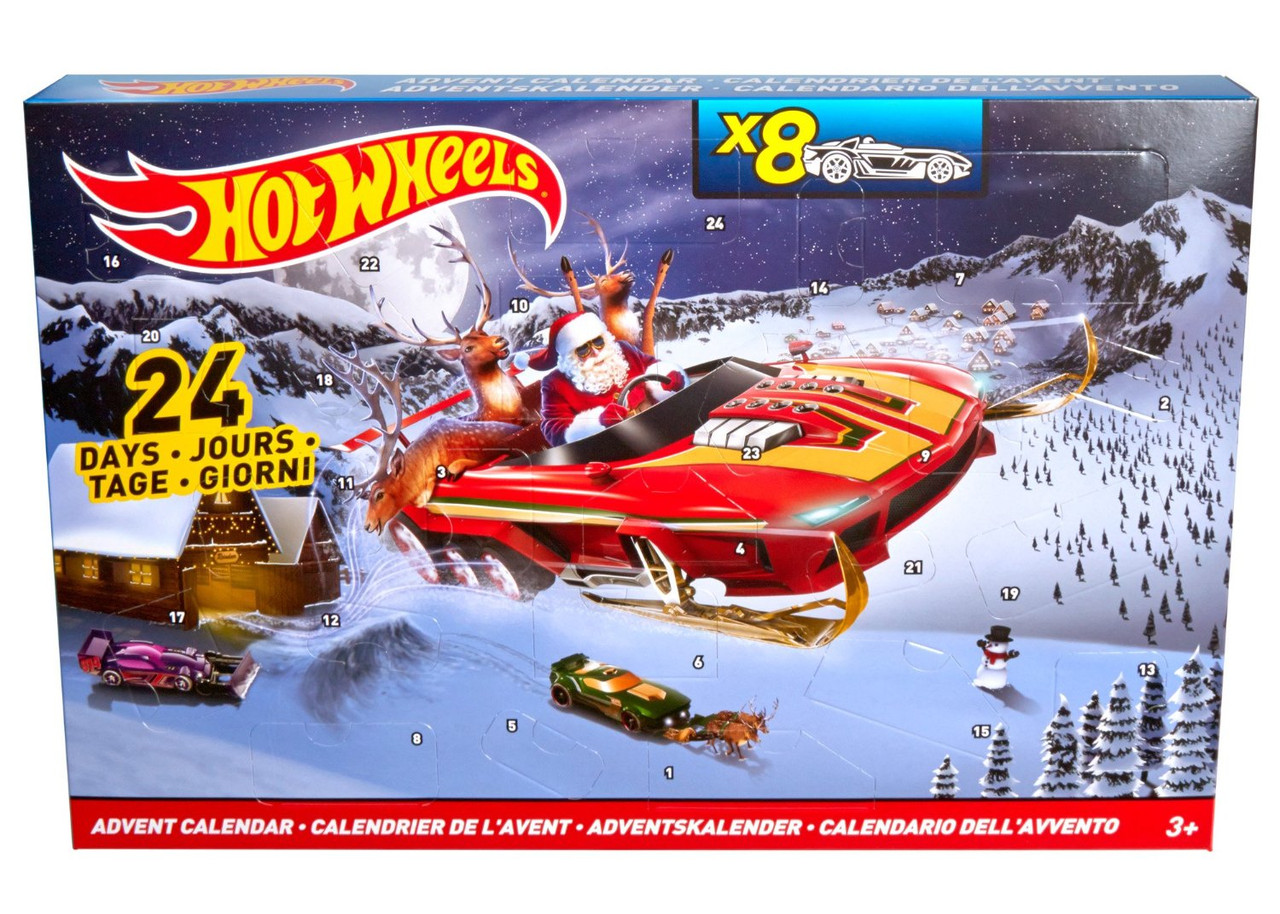 Подарочный набор "В преддверии Нового года" Hot Wheels