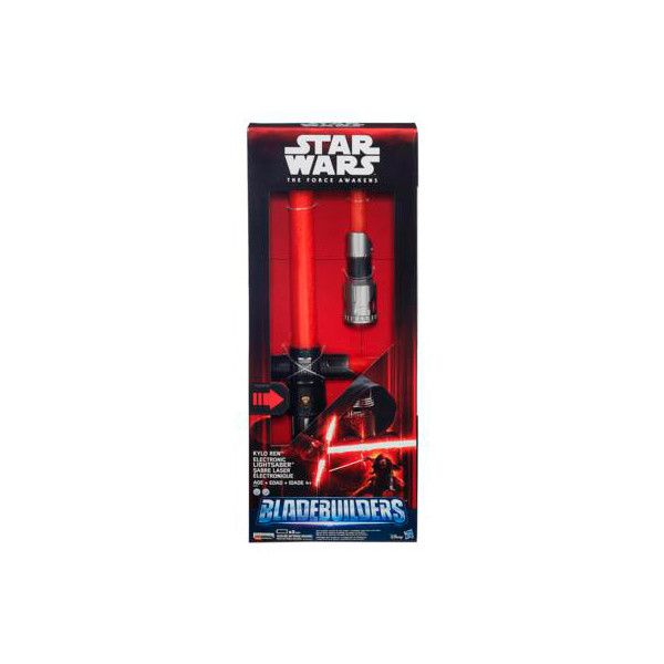 Набор Hasbro Звездные войны световой меч делюкс B2948 + фигурка B3886