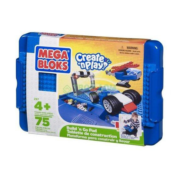 Mega Bloks 00296 (00297, 00298) "Create'n Play - Креативная игра" Складной cтолик с конструктором