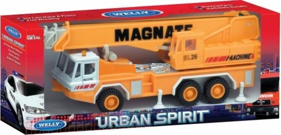 Игрушка Welly модель машины Автокран