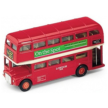 Игрушка Welly модель автобуса  London Bus